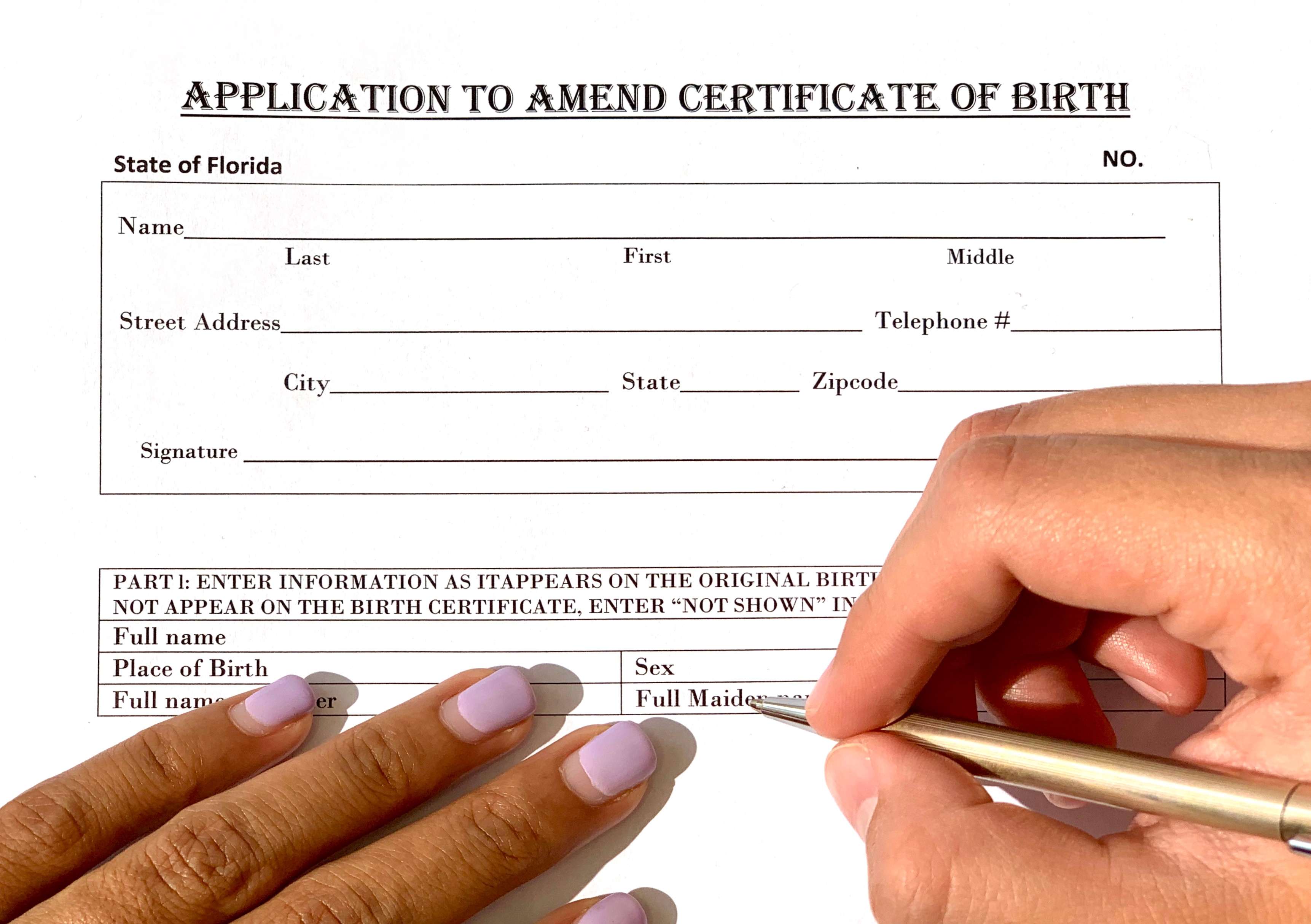 How To Change Gender On Your Birth Certificate Vro