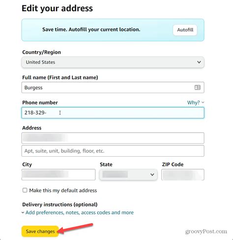 How To Change Your Shipping Address On Amazon