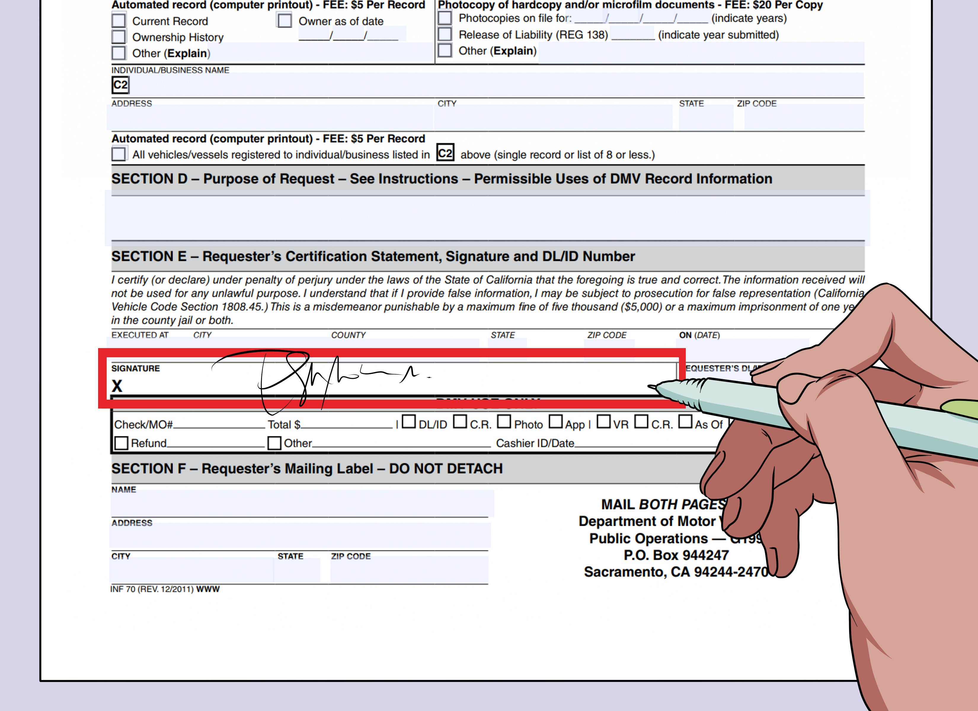 How To Check A Driving Record In California 9 Steps