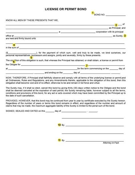 How To Correctly Fill Out Personal Surety Bond Paperwork For The