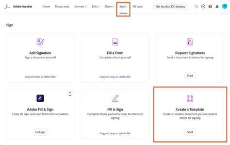 How To Create And Manage Adobe Acrobat Sign Templates