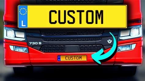 How To Create Custom License Plates In Ets2 Ats Easy Step By Step