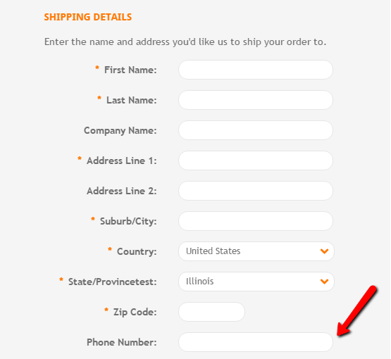 How To Customize The Required Checkout Form Fields