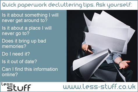 Declutter Paperwork UK