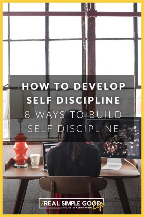 How To Develop Self Discipline Realgoodrecipes