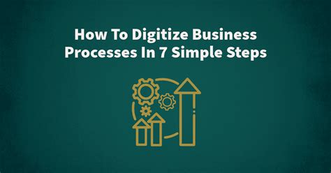 How To Digitize Business Processes In 7 Simple Steps