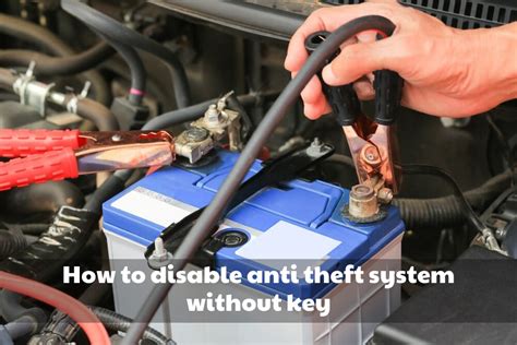 How To Disable Anti Theft System Without Key Tools Quotes