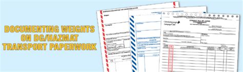 How To Document Weights On Dg Hazmat Transport Paperwork Help Center Icc Compliance Center