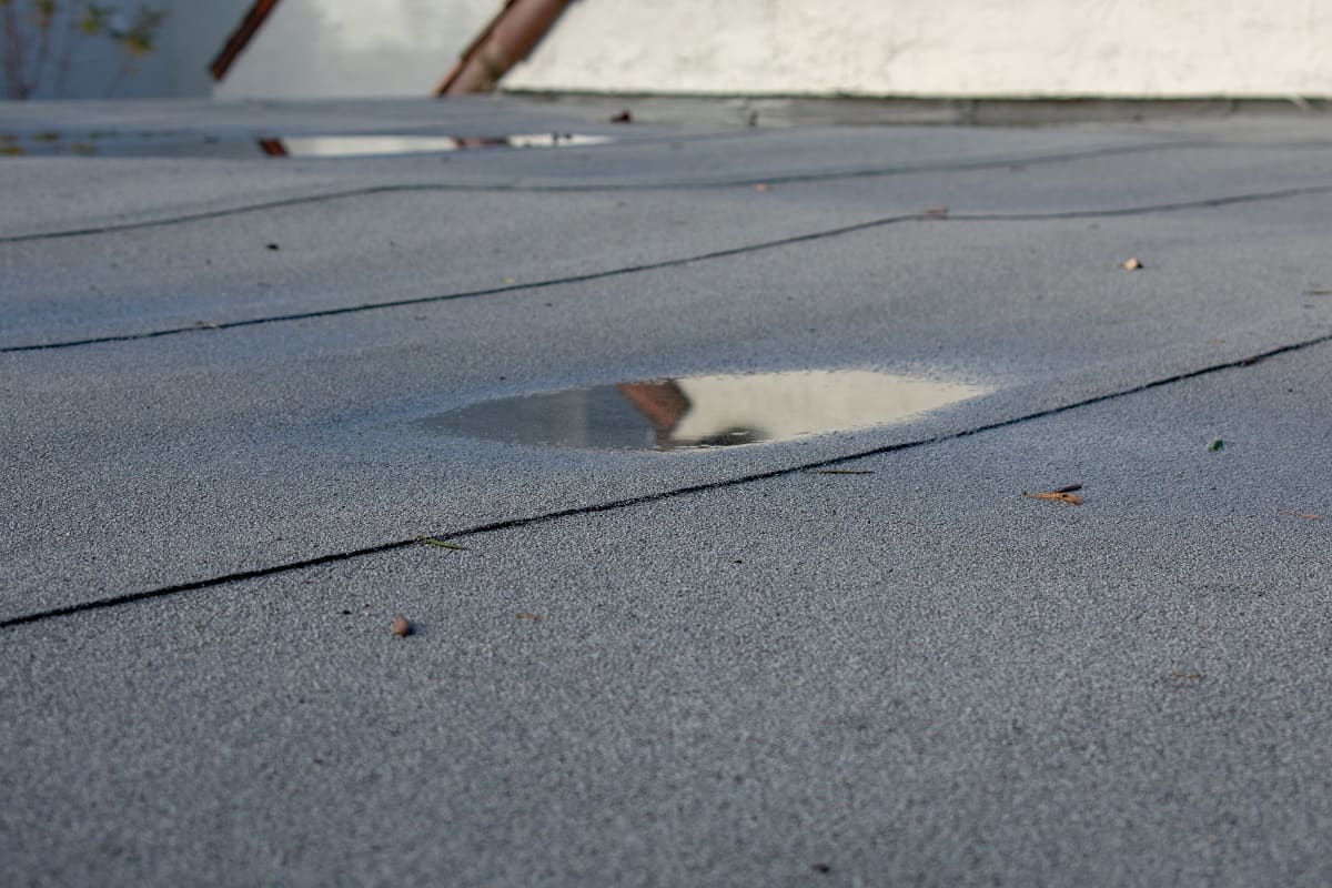 How To Drain Water From A Flat Roof All Seasons Roofing