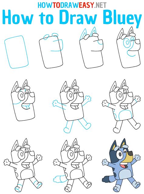 How To Draw Bluey Draw So Cute Premier Webzine Bildergallerie Images