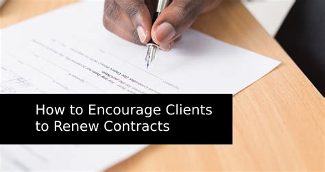 How To Encourage Clients To Renew Contracts Prospero Blog