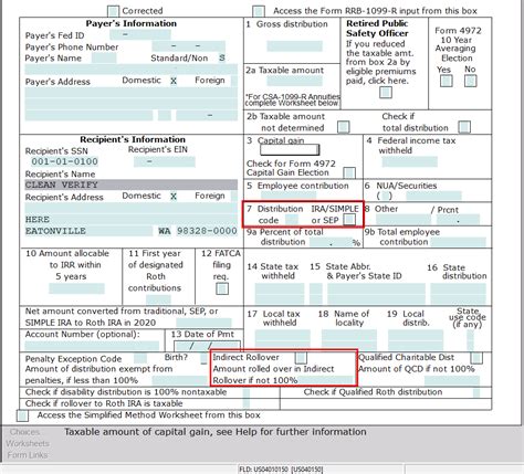 How To Enter Pension And Ira Rollovers