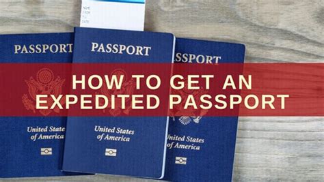 How To Expedite A Passport