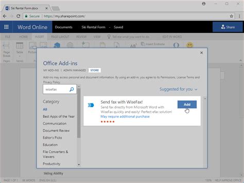 How To Fax From Outlook 365