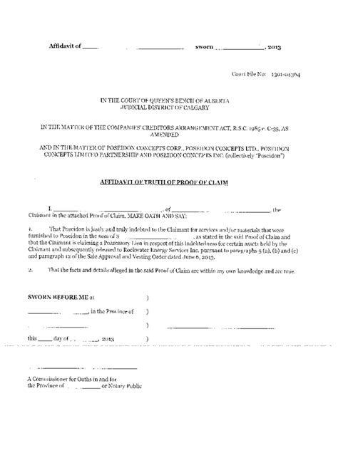 How To File An Affidavit Of Truth Forms And Templates Fillable