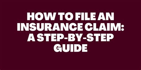 How To File An Insurance Claim A Step By Step Guide Newman Barton