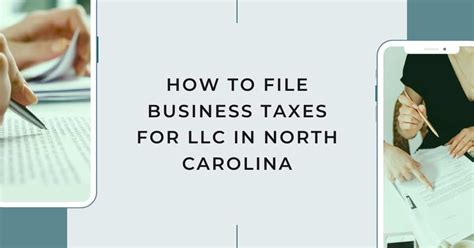 How To File Business Taxes For Llc In North Carolina