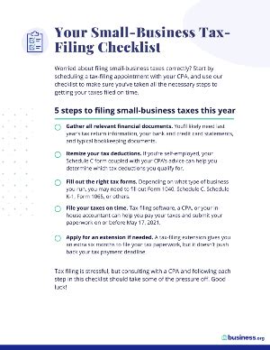 How To File Taxes If You Re Self Employed Business Org