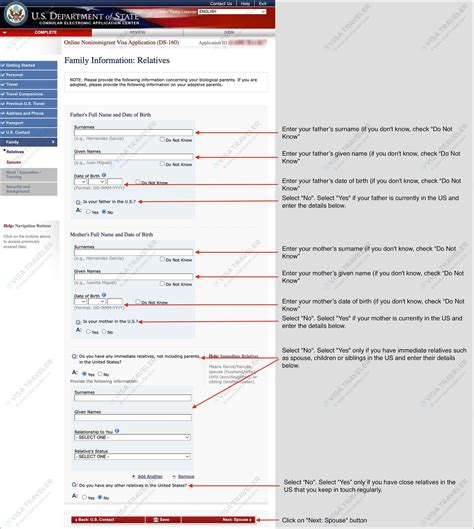 How To Fill Ds 160 Form For Usa Visa Visa Application 2024 Step