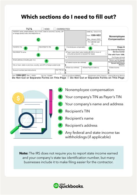 How To Fill Out A 1099 Form Quickbooks