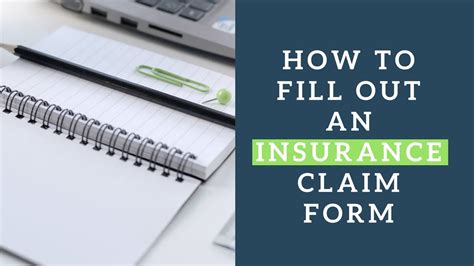 How To Fill Out An Insurance Claim Form Mindovermetal English