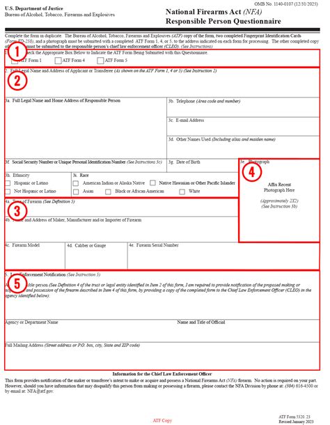 How To Fill Out Atf Form 23 Using A Gun Trust