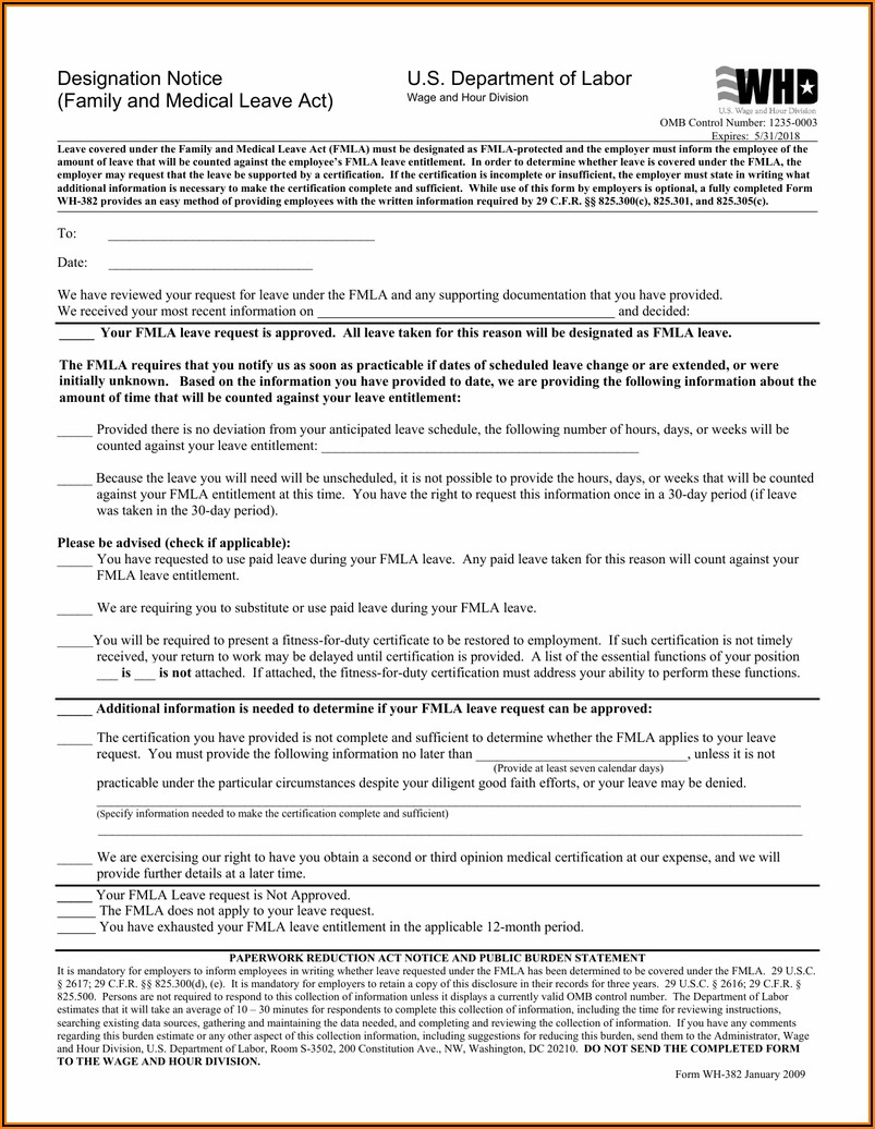 FMLA Intermittent Leave Paperwork Guide