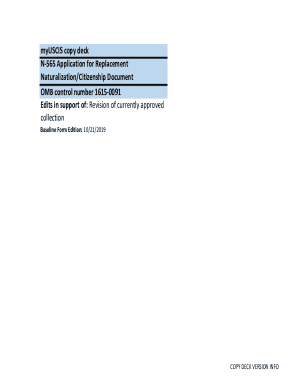 How To Fill Out Form N 565 Application For Replacement Naturalization Citizenship Document Part