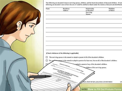 How To Fill Out Probate Forms 10 Steps With Pictures Wikihow