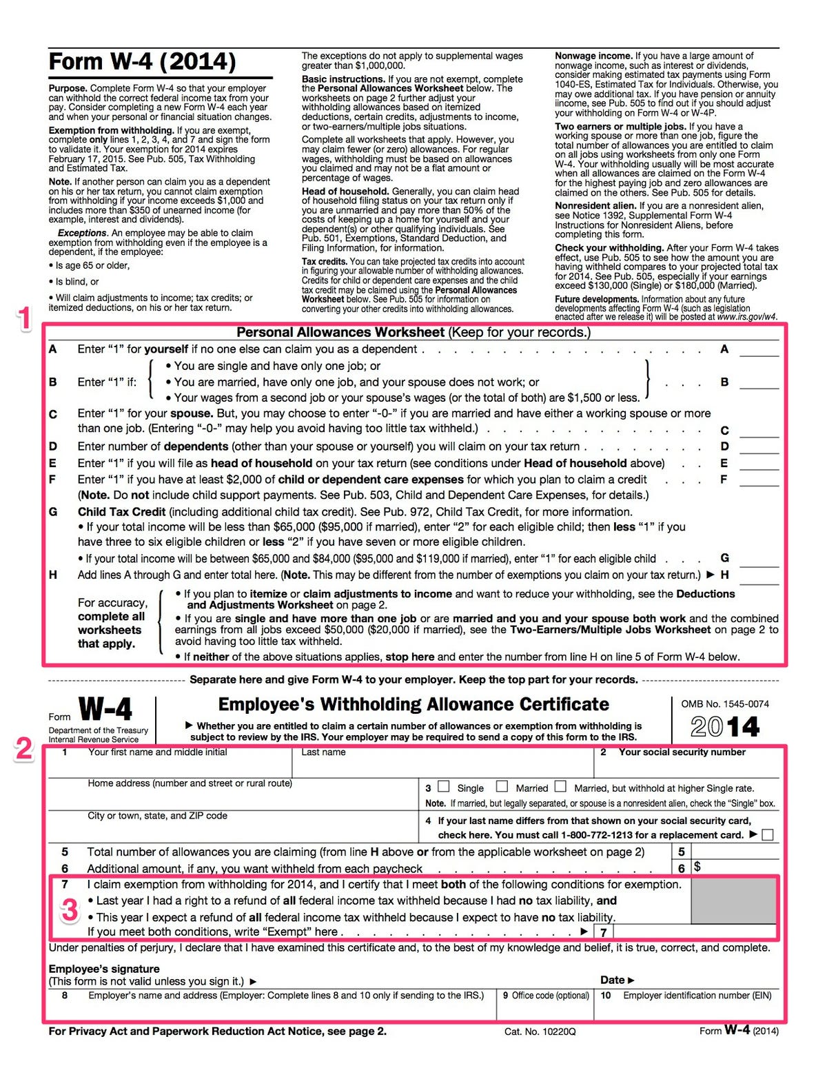 5 Tax Form Tips