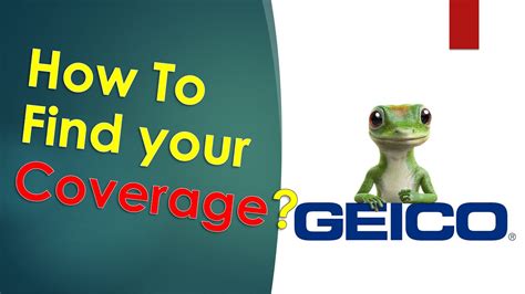 How To Find Geico Insurance Documents Youtube