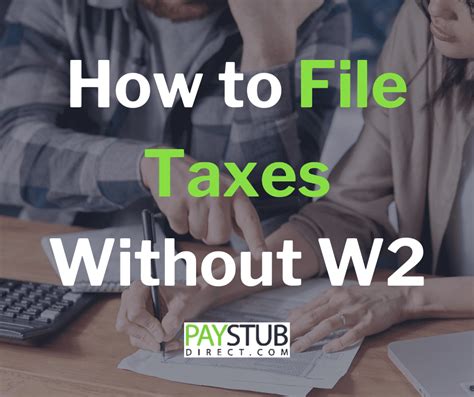 Fix Taxes Without Paperwork