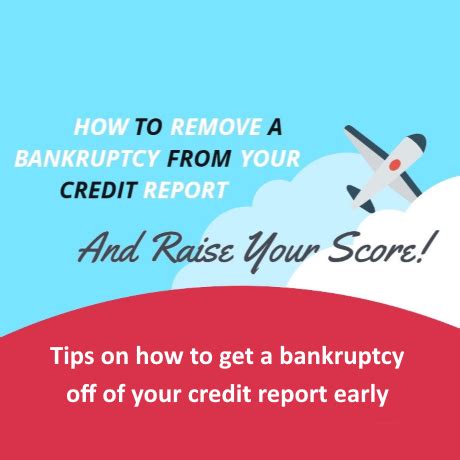 How To Get Bankruptcy Off Credit Report Early Moneylion