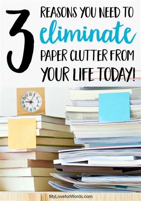 How To Get Rid Of Paper Clutter These Are The Top 5 Ways I Keep Paper