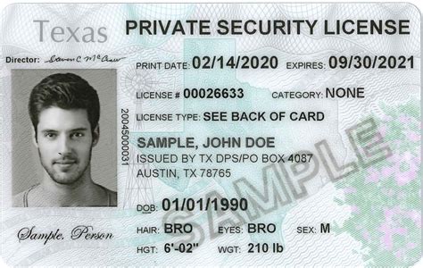 How To Get Security License In Texas Dps Texas Online Private