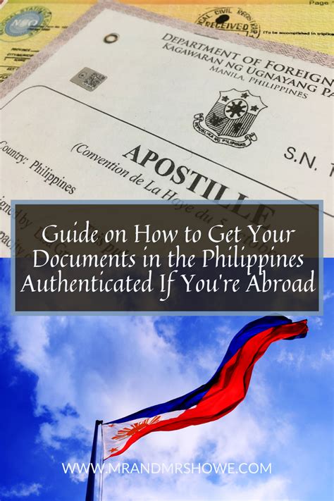 How To Get Your Documents In The Philippines Authenticated If You Re Abroad