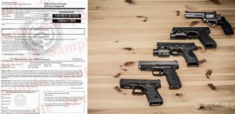 How To Get Your Ffl License Step By Step Guide Pew Pew Tactical