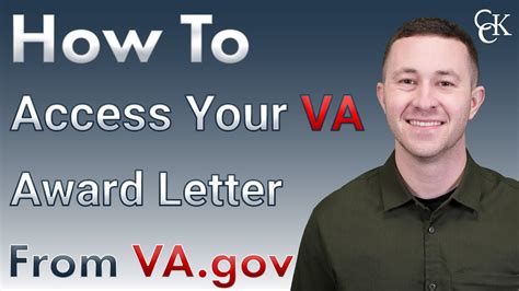 How To Get Your Va Award Letter Va Disability Youtube