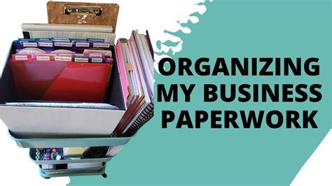 5 Tips Organize Business Paperwork