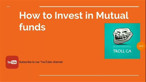 How To Invest In Mutual Funds Without Any Paperwork Troll Ca Youtube