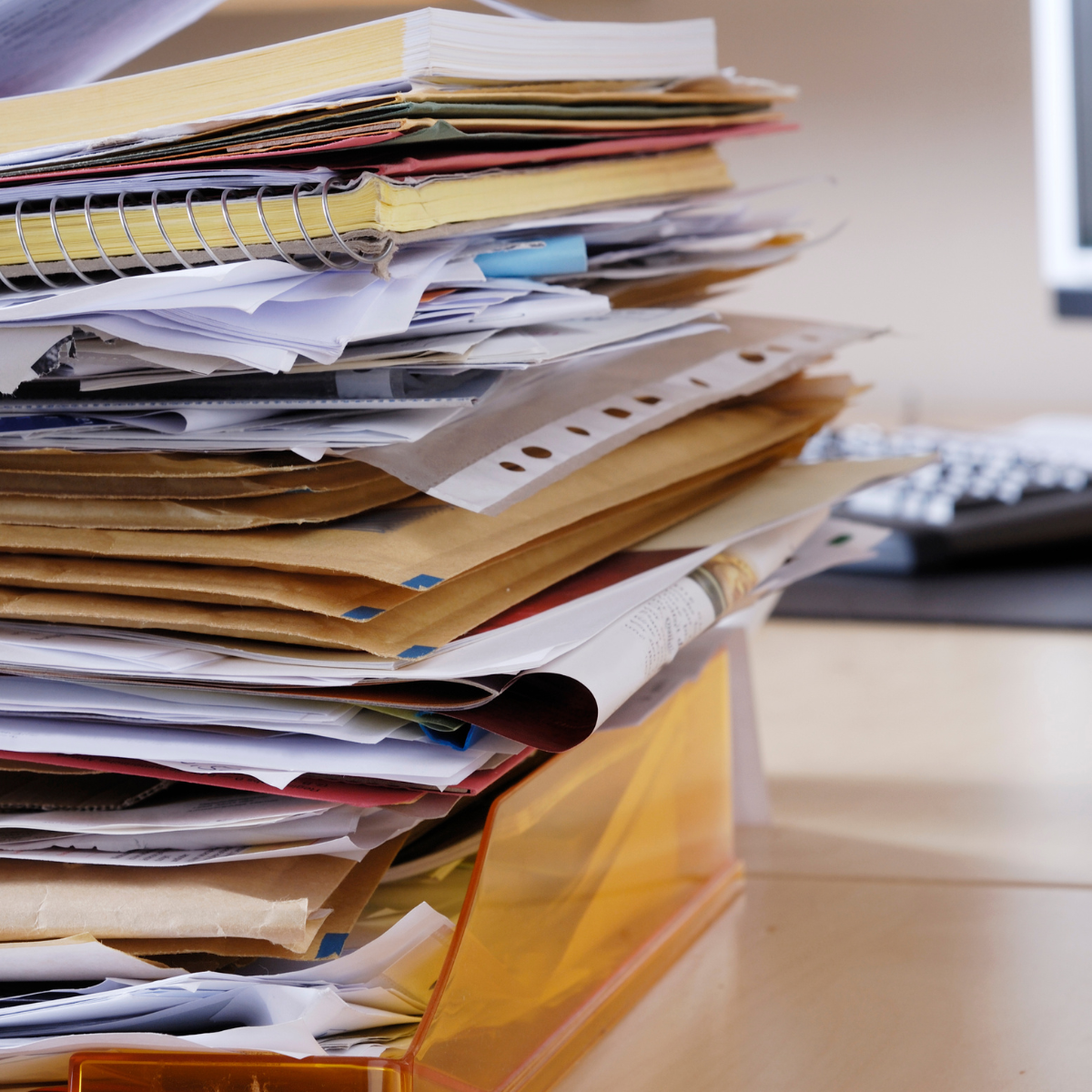 How To Keep Paperwork Organized Organizing Paperwork Organization