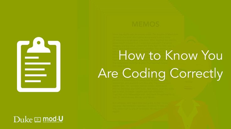 How To Know You Are Coding Correctly Qualitative Research Methods