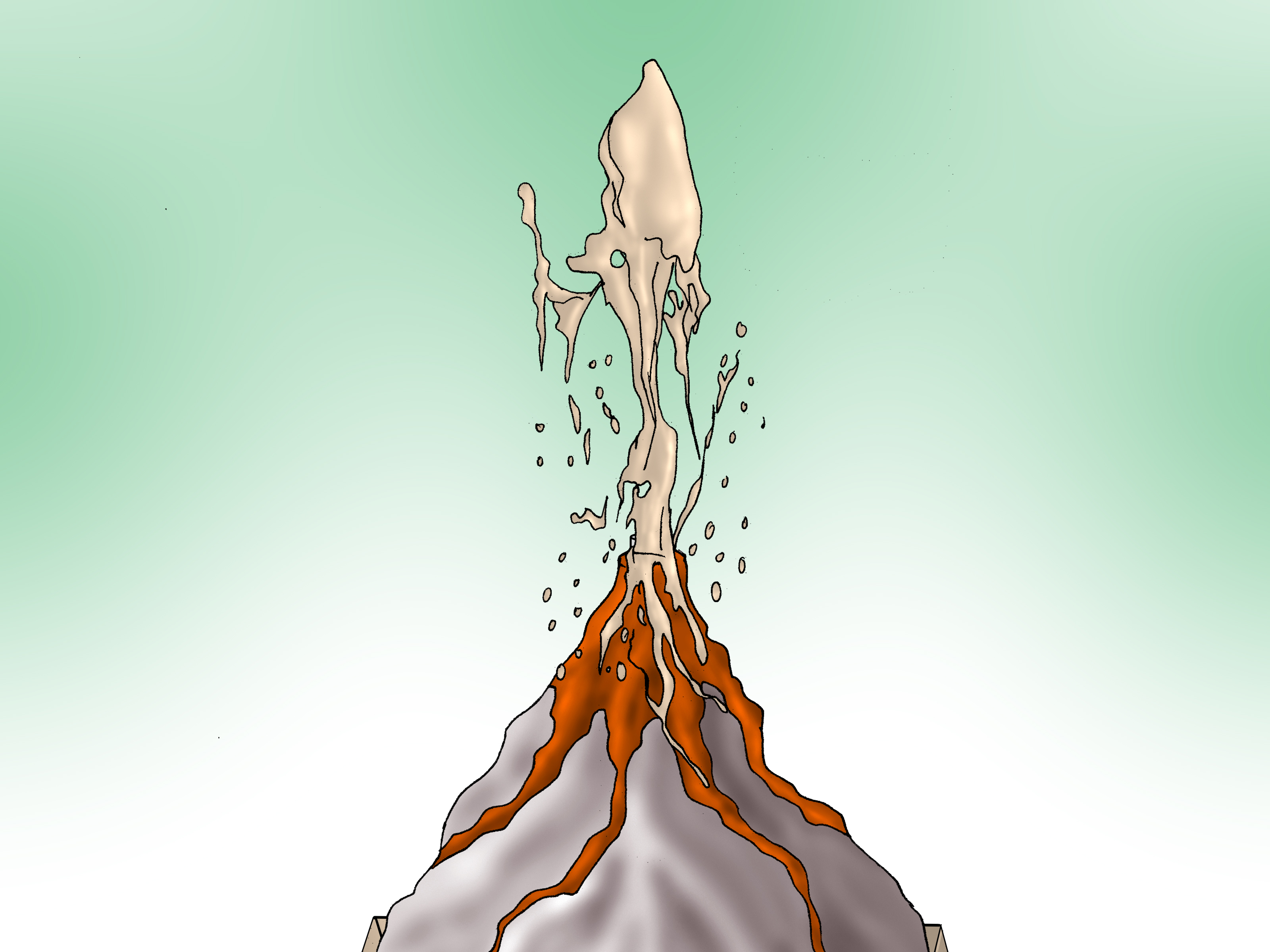 How To Make A Volcano Erupt With Pictures Wikihow