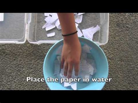 How To Make A Waterproof Paper Youtube