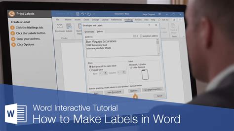 How To Make Labels In Word Customguide