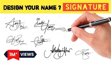 How To Make Your Signature How To Make A Good Signature