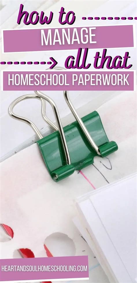 How To Manage Homeschool Paperwork Tips From A Veteran Homeschool Mom