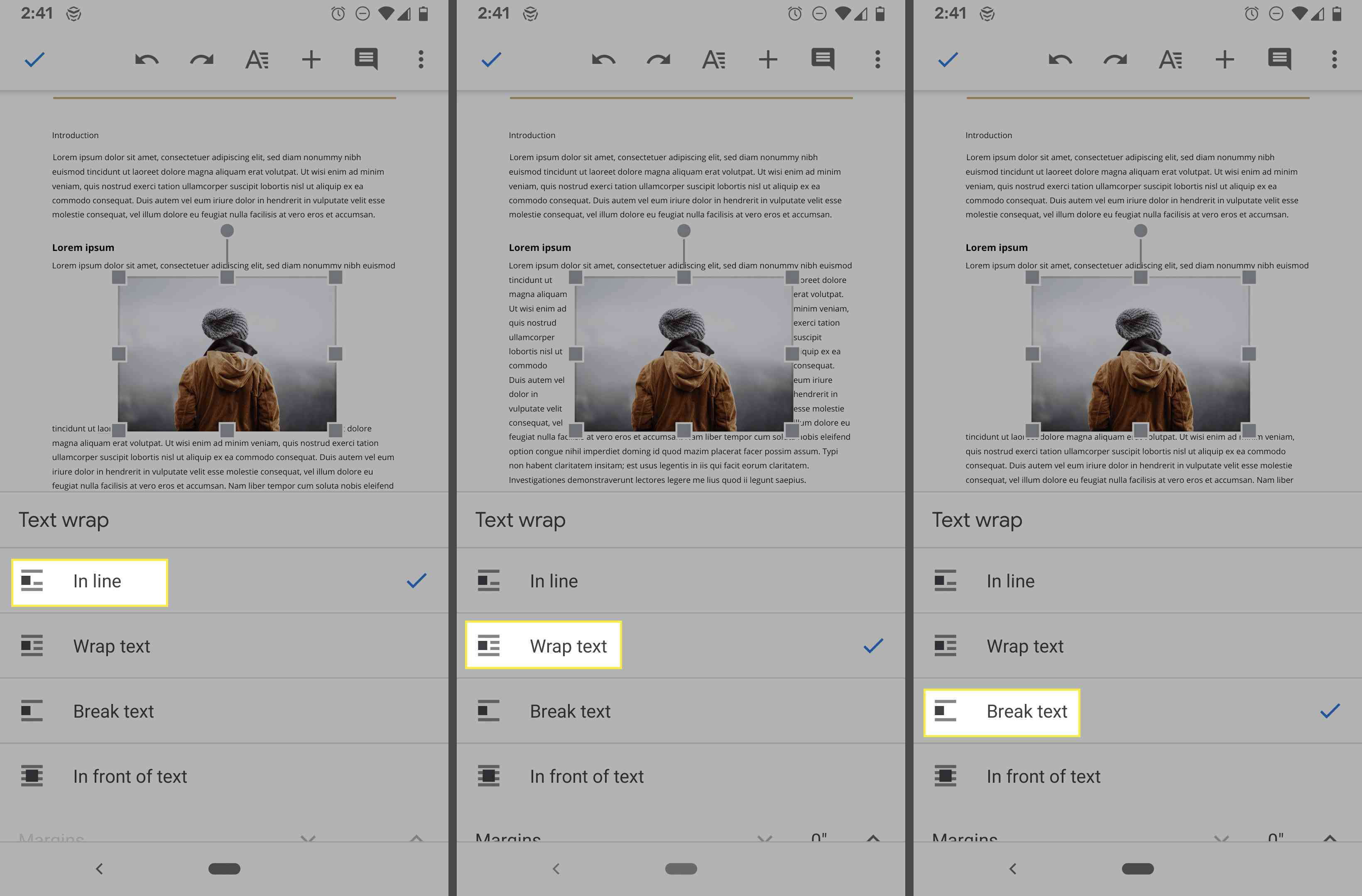 How To Move Images In Google Docs