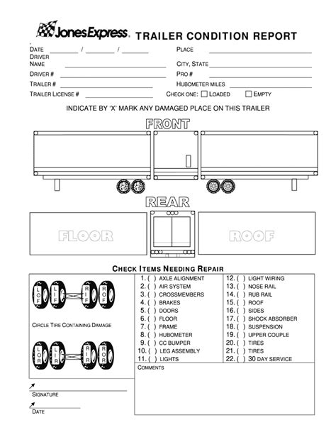 MV50 Trailer Paperwork Guide