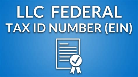 How To Obtain Ein Number For Llc